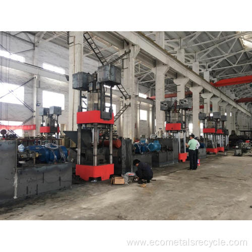 High Pressure Scrap Iron Chippings Briquetting Machine